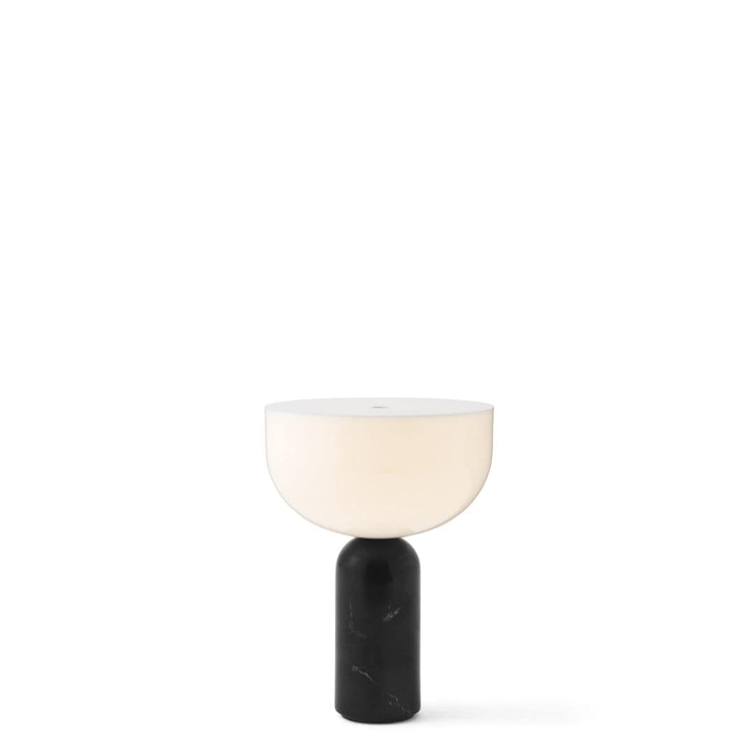 Produktbillede af Kizu Portable Bordlampe Black Marble New Works i premium kvalitet