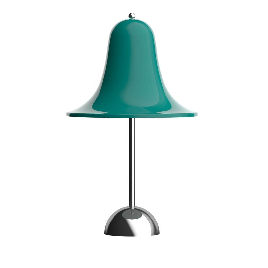 Produktbillede af Pantop Portable Bordlampe Dark Teal Verpan i premium kvalitet
