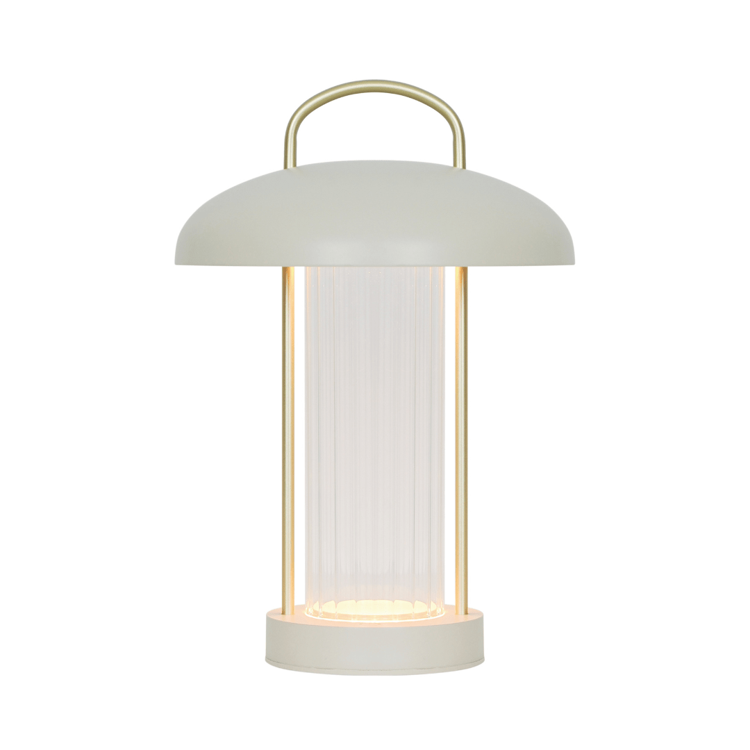 Produktbillede af Mirano Portable Bordlampe Beige Nordlux i premium kvalitet