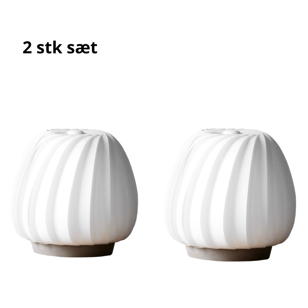 Produktbillede af ST906 XS Bordlampe 2-Pack Hvid Coated Papir Ø13 Tom Rossau i premium kvalitet