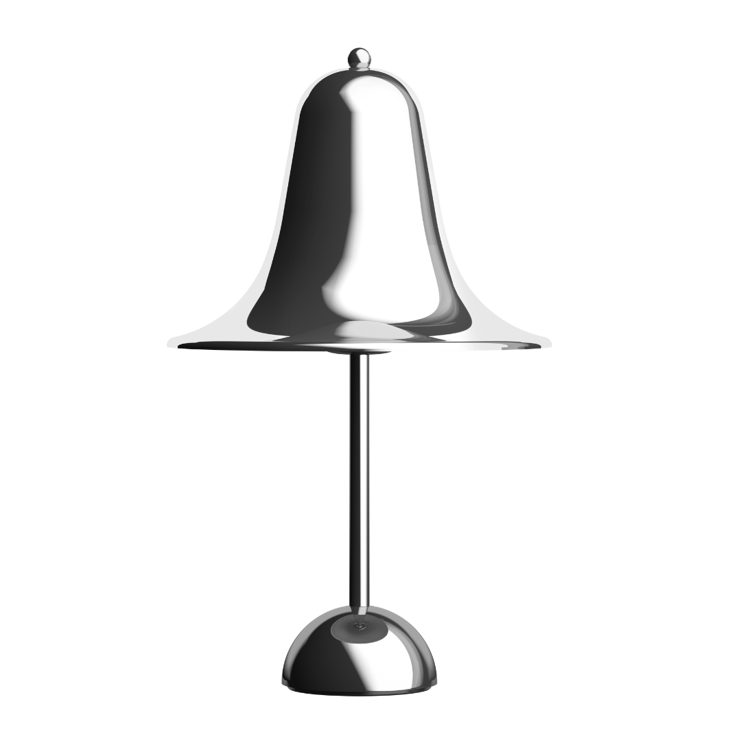 Produktbillede af Pantop Bordlampe Ø23 Chrome Verpan i premium kvalitet