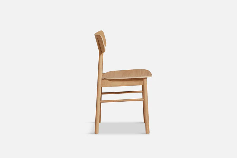 Produktbillede af WOUD SOMA SPISEBORDSSTOL OLIERET EG 89 i premium kvalitet