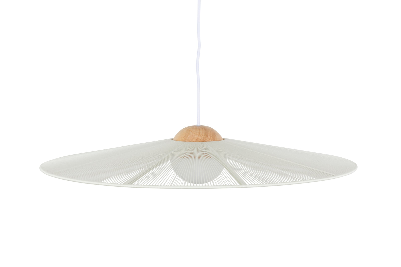 Produktbillede af ZUIVER Belle loftlampe S beige jern i premium kvalitet