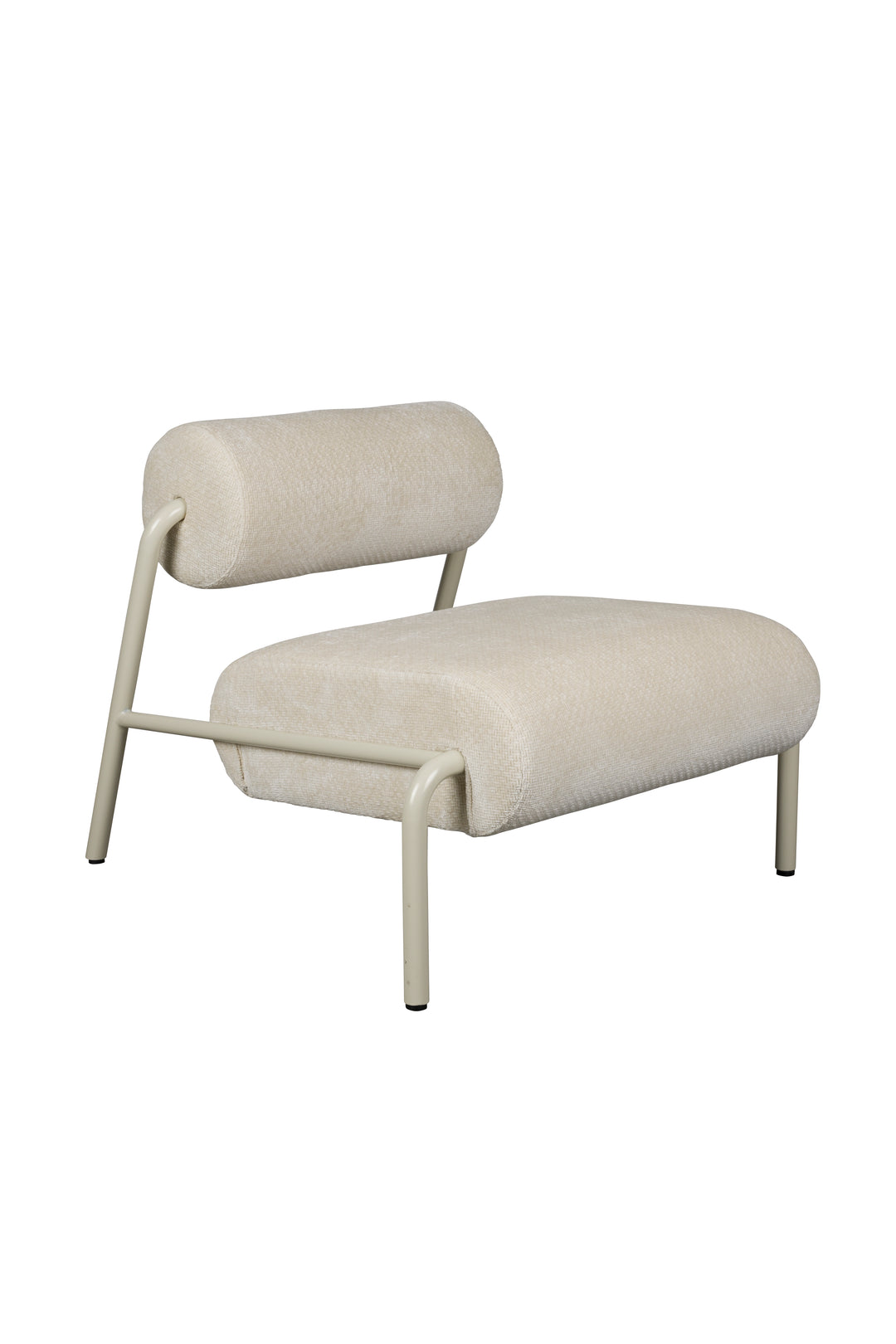 ZUIVER Lekima loungestol offwhite nylon og polyester