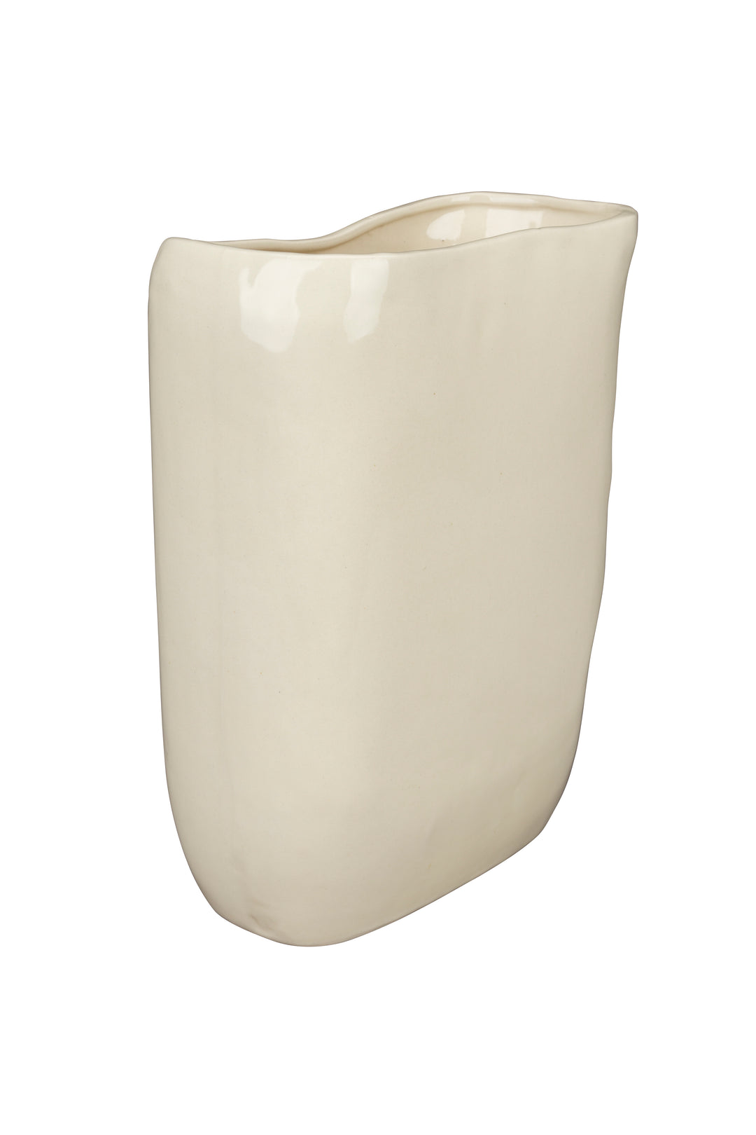 DUTCHBONE Edna vase M beige keramik