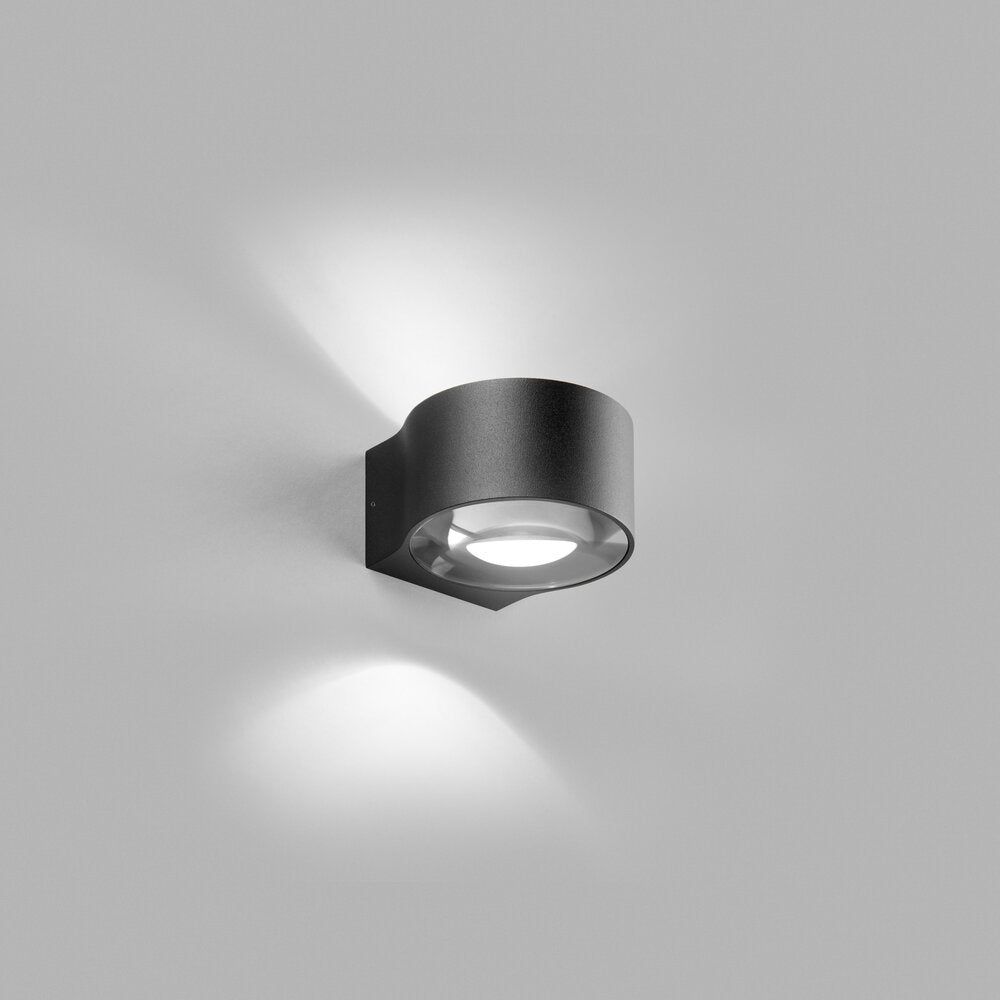 Produktbillede af Orbit Mini Væglampe Sort 3000K LIGHT-POINT i premium kvalitet