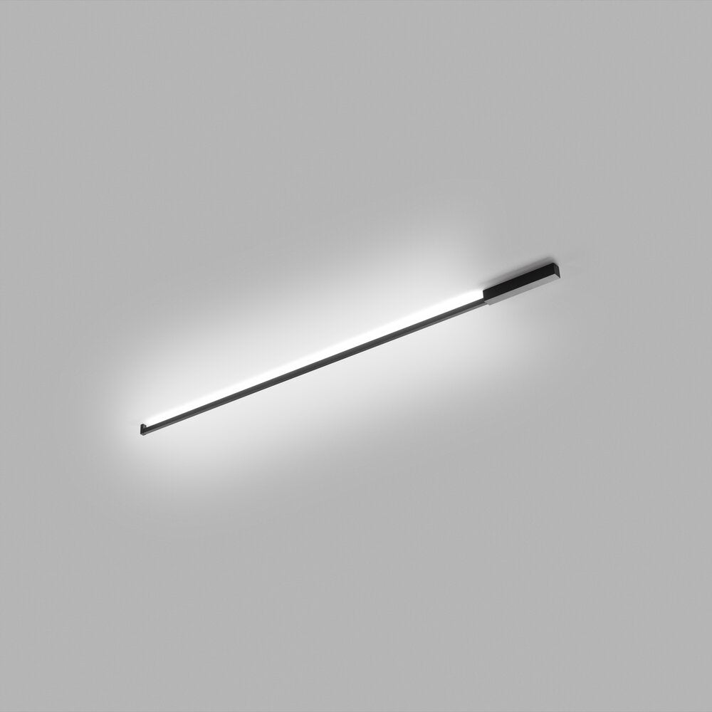Produktbillede af Stripe C/W 1500 Switch Tune 2700K/3000K LED Væglampe Sort LIGHT-POINT i premium kvalitet