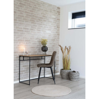 Middelfart Spisebordsstol - 2 stk. i lysebrunt microfiber med sorte ben ❤ Stort online udvalg i HouNordic ❤ Billig fragt og hurtig levering 2 - 5 hverdage ❤ Varenummer: BGH-41240571871383 / Ean: '5713917000425 på lager - Udsalg på Stol Spar op til 51% - Over 350 kendte brands på udsalg