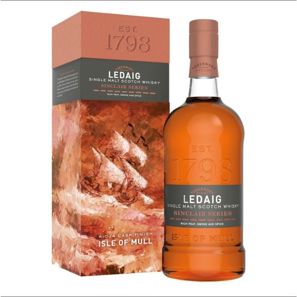 Produktbillede af Ledaig Rioja Cask Fl 70 på tilbud i premium kvalitet