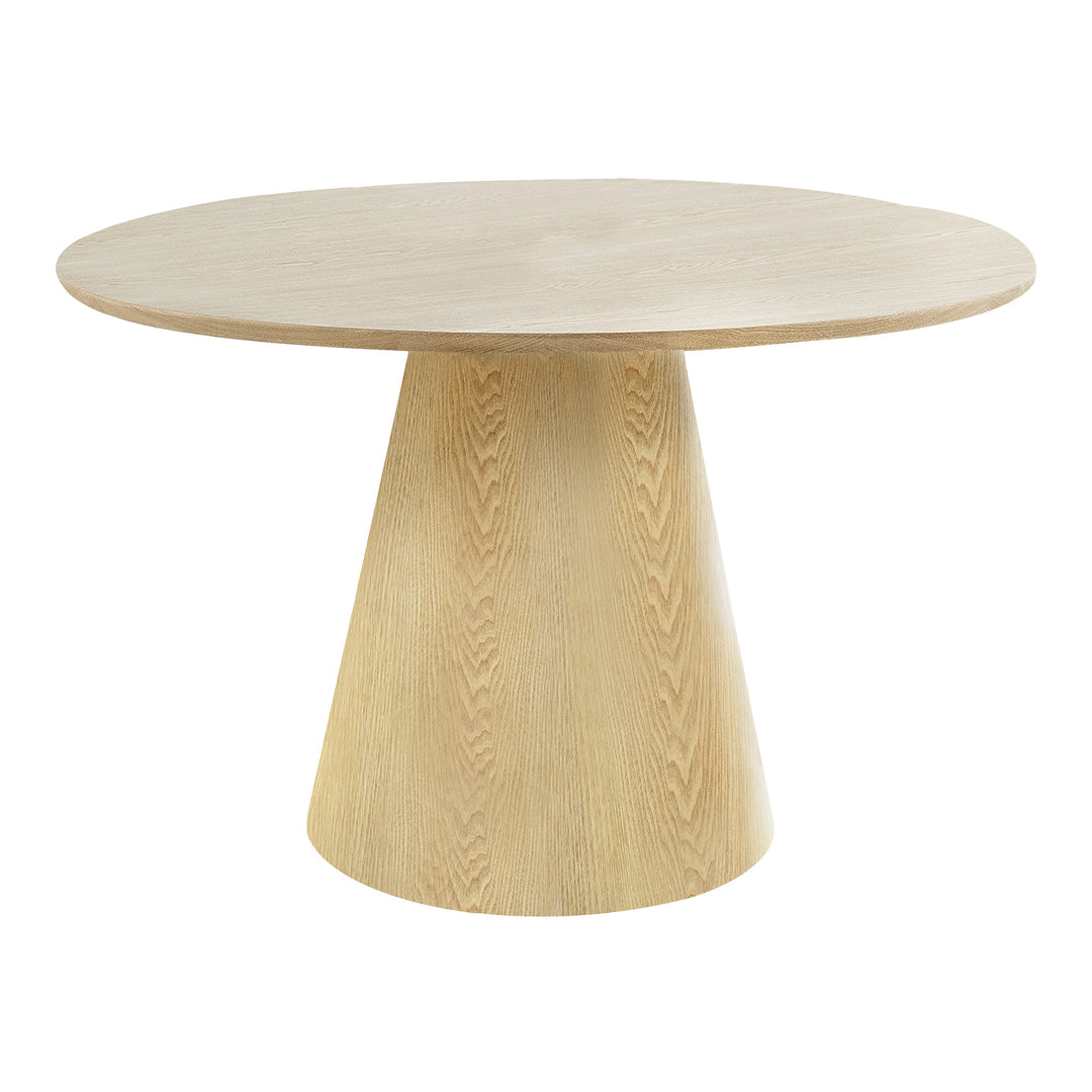 Produktbillede af HOUSE NORDIC Bolton spisebord oval natur askefinér Ø120 i premium kvalitet