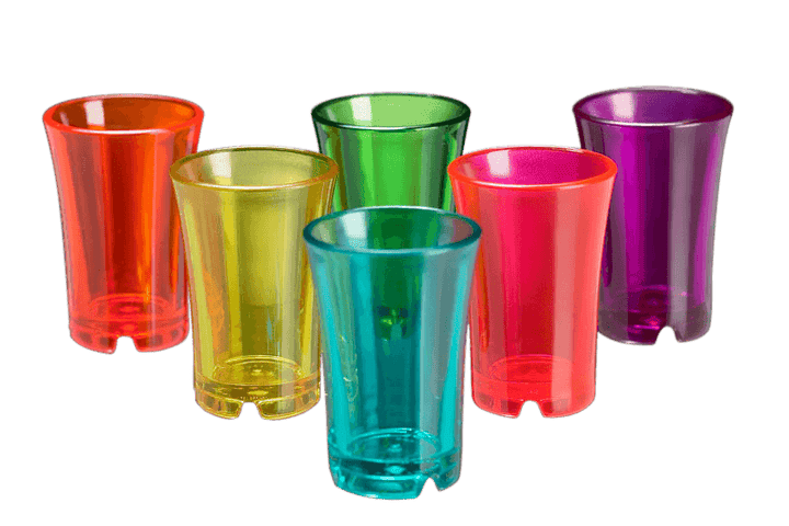 Shotglas Farvede Glas ❤ Kæmpe udvalg i GLASS4EVER ❤ Billig fragt og hurtig levering 2 - 5 hverdage - Varenummer: BAR-15432 / Ean: '5704713000139 på lager - Udsalg på Glas Plastglas Polycarbonat shotsglas Spar op til 61% - Over 360 kendte mærker på udsalg