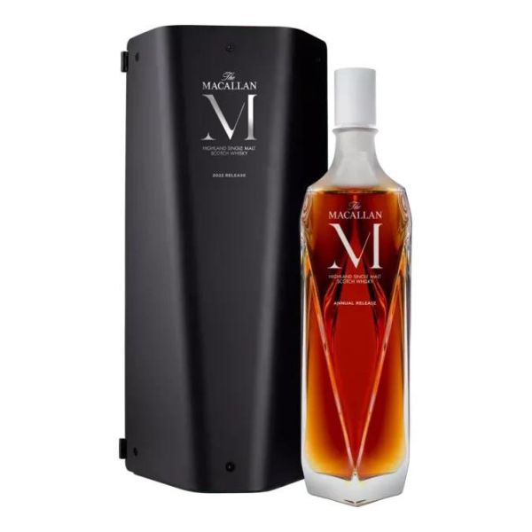 Produktbillede af The Macallan M Decanter 2023 Highland Single Malt Fl 70 på tilbud i premium kvalitet