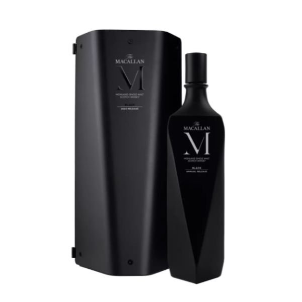 The Macallan M Black Decanter 2023 Highland Single Malt Fl 70 ✔ Kæmpe udvalg i MACALLAN ✔ Billig fragt og hurtig levering 2 - 5 hverdage - Varenummer: BAR-698915 / Ean: på lager - Udsalg på Drikkevarer - Spiritus - Whiskey Spar op til 62% - Over 392 kendte brands på udsalg