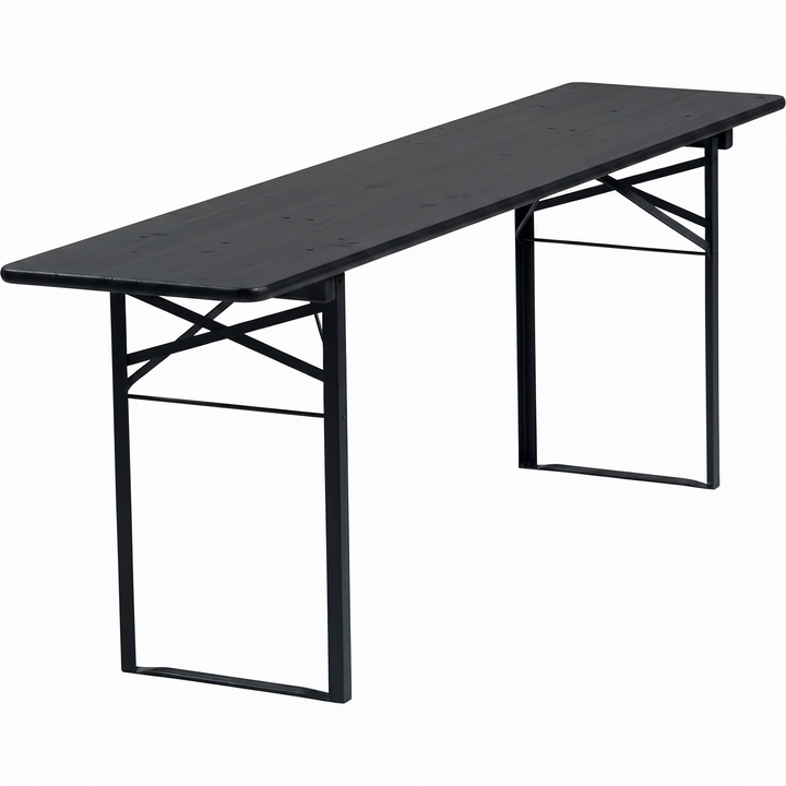Brau Bord 220x50 cm Sort