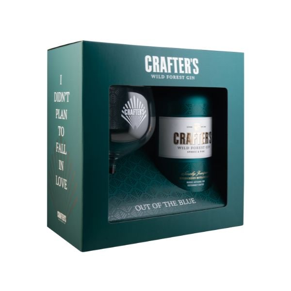 Crafters Wild Forest Gin Gaveæske Fl 70 + Glas ❤ Kæmpe udvalg i CRAFTERS ❤ Billig fragt og hurtig levering 2 - 5 hverdage - Varenummer: BAR-710030 / Ean: &