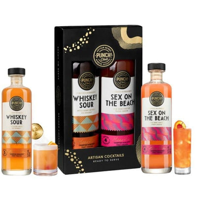 Punch Club Martini Whiskey Sour & Sex On The Beach Gaveæske 2 x Fl 50 ❤ Kæmpe udvalg i Punch Club ❤ Billig fragt og hurtig levering 2 - 5 hverdage - Varenummer: BAR-714312 / Ean: '5711155905304 på lager - Udsalg på Spar op til 56% - Over 454 design mærker på udsalg