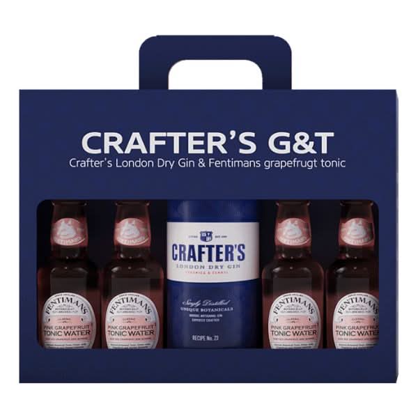 Crafters London Dry Gin M. Tonic Gaveæske ❤ Kæmpe udvalg i CRAFTERS ❤ Billig fragt og hurtig levering 2 - 5 hverdage - Varenummer: BAR-1326101 / Ean: på lager - Udsalg på Drikkevarer | Spiritus | Gin Spar op til 51% - Over 785 kendte brands på udsalg