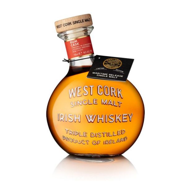 Produktbillede af West Cork Maritime Rum Cask Irish Whiskey Fl 70 på tilbud i brug