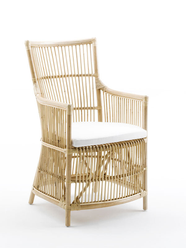 Produktbillede af SIKA DESIGN DAVINCI KURVESTOL M/HYNDE NATUR 54 i premium kvalitet