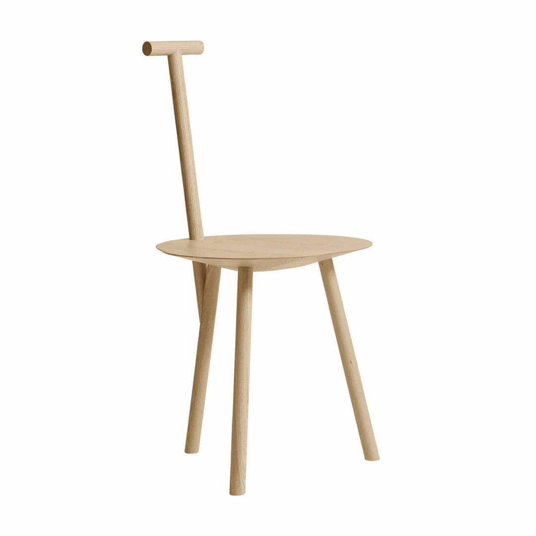 Produktbillede af PLEASE WAIT TO BE SEATED SPADE STOL NATURLIG ASK 44,5 i premium kvalitet