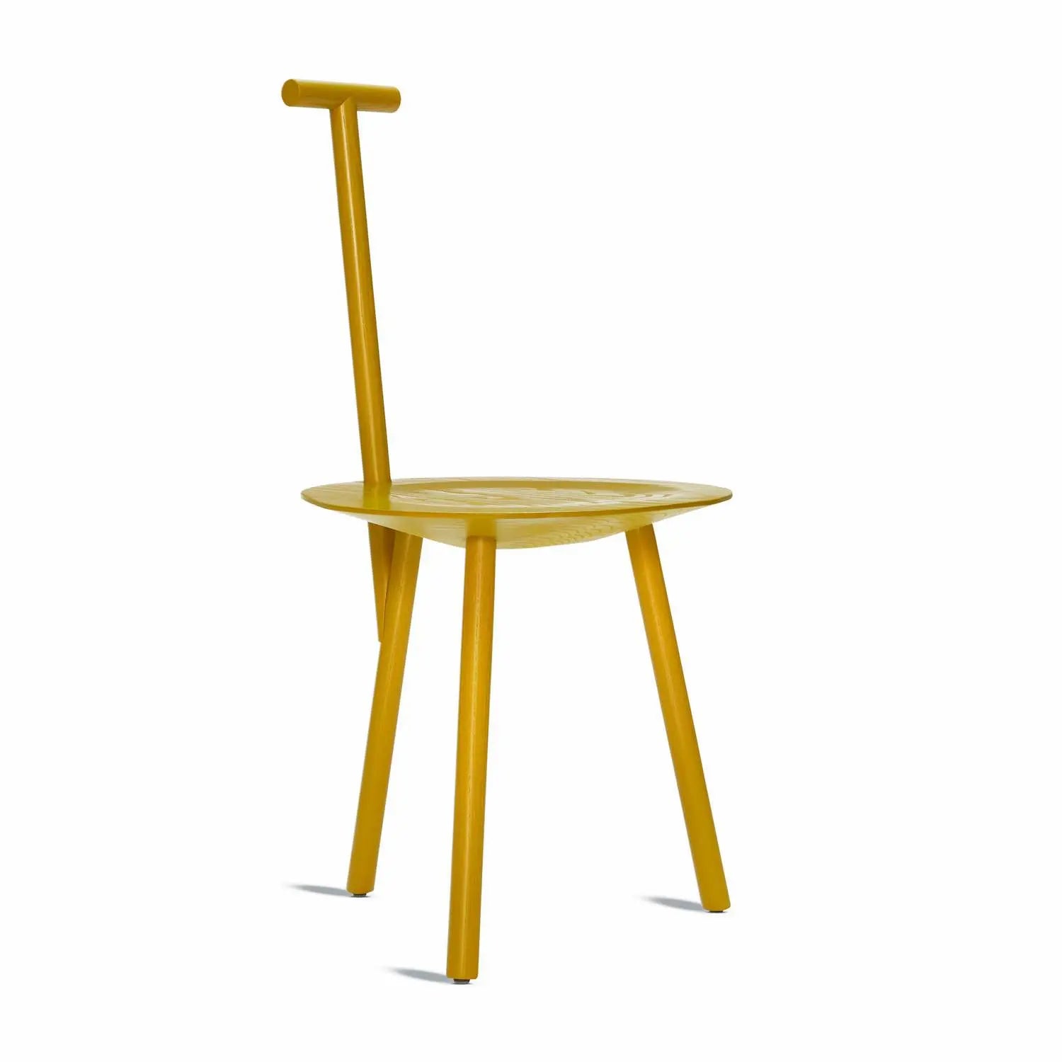 Produktbillede af PLEASE WAIT TO BE SEATED SPADE STOL GURKEMEJEGUL 44,5 i premium kvalitet