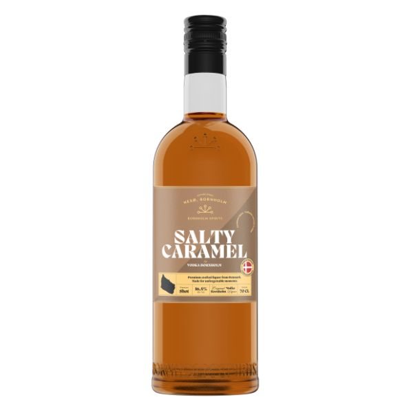 Produktbillede af Bornholm Shot Salt Karamel Fl 70 på tilbud i premium kvalitet
