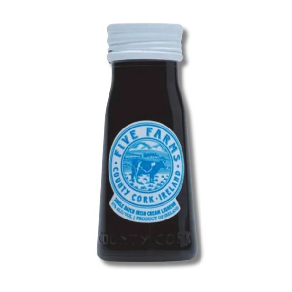 Produktbillede af Five Farms Irish Cream Liqueur Mini Fl 5 på tilbud – premium kvalitet og detaljer