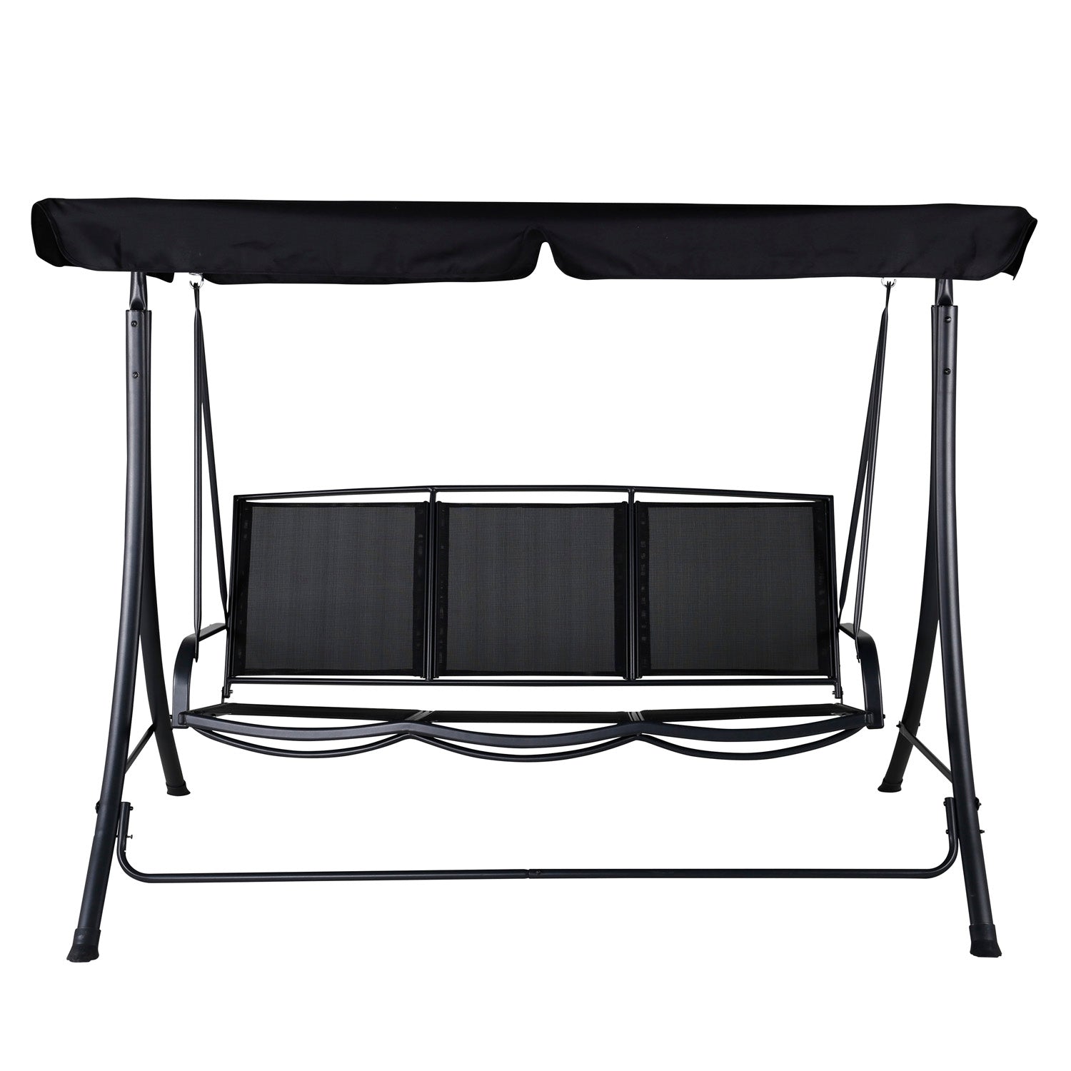 Produktbillede af VENTURE DESIGN Madras 3 pers. hængekøje sort textilene PVC polyester og aluminium i premium kvalitet