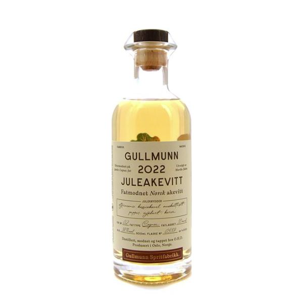 Produktbillede af Gullmunn Jule Akvavit Fl 50 2022 på tilbud i premium kvalitet