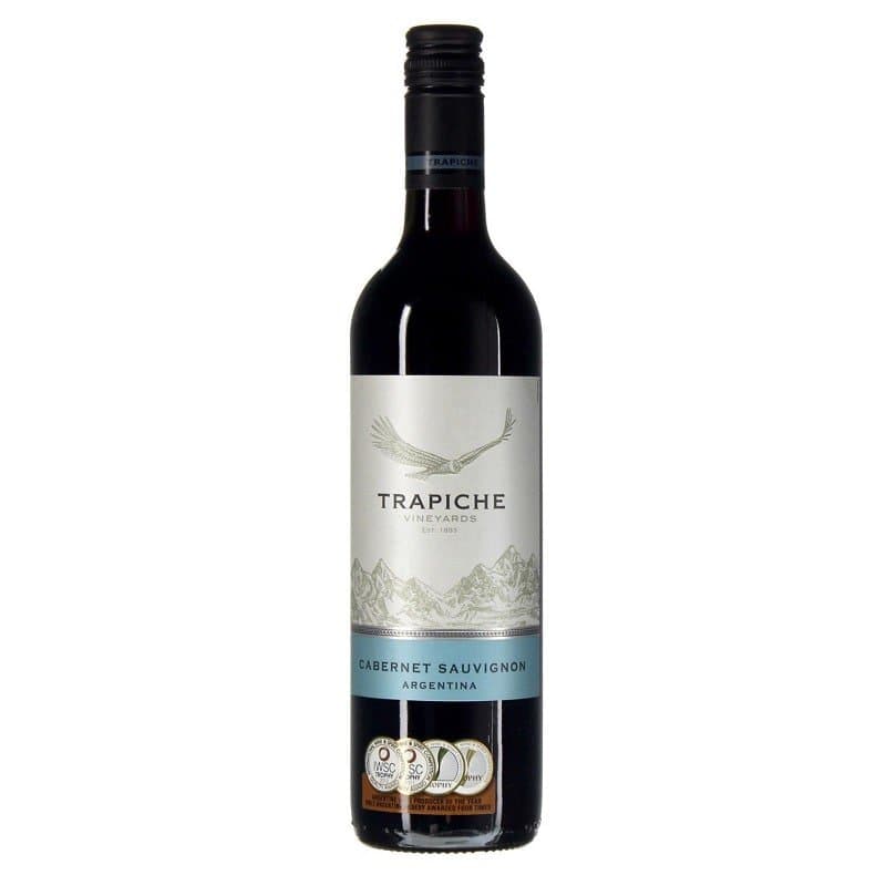 Trapiche Cabernet Sauvignon 0,75 Ltr ❤ Kæmpe udvalg i TRAPICHE ❤ Billig fragt og hurtig levering 2 - 5 hverdage - Varenummer: BAR-14767 / Ean: '7790240072150 på lager - Udsalg på Drikkevarer Vin og champagne Rødvin Spar op til 52% - Over 322 kendte brands på udsalg