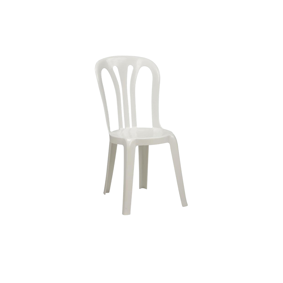 Caféstol Øko Plast Hvid