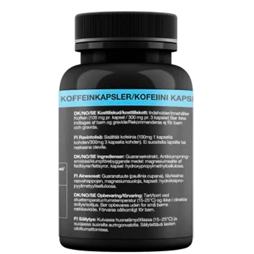 Produktbillede af PurePower Koffein kapsler 90 stk. på tilbud i brug