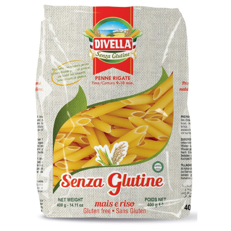 Produktbillede af Glutenfri Penne Rigate 400 g på tilbud – premium kvalitet og detaljer