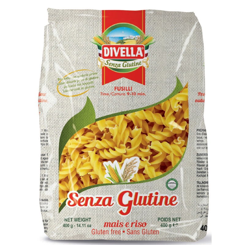 Produktbillede af Glutenfri Fusilli 400 g på tilbud – premium kvalitet og detaljer