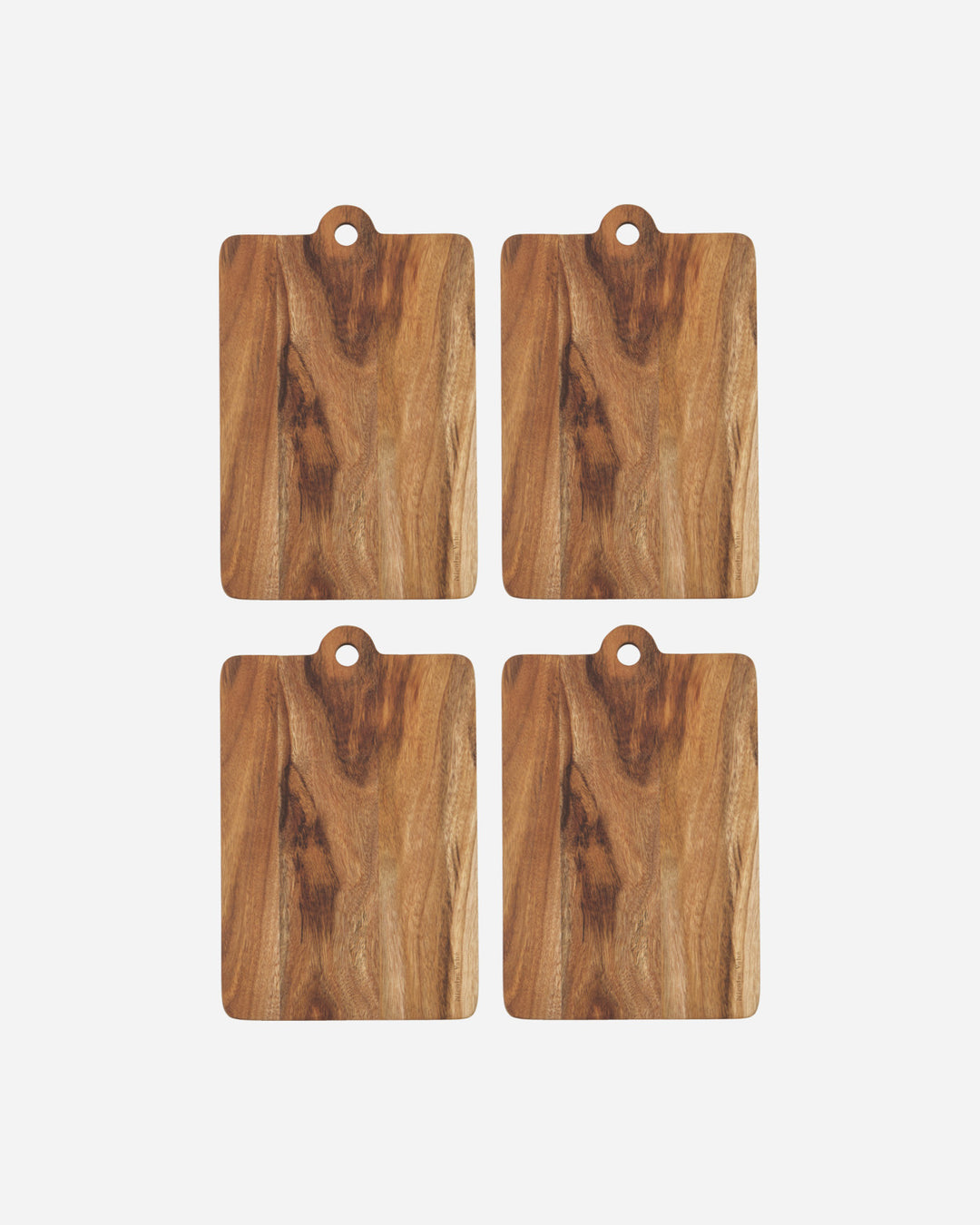 Produktbillede af Nicolas Vahé Skærebræt Butter Natur 4 stk 20x13 cm i premium kvalitet