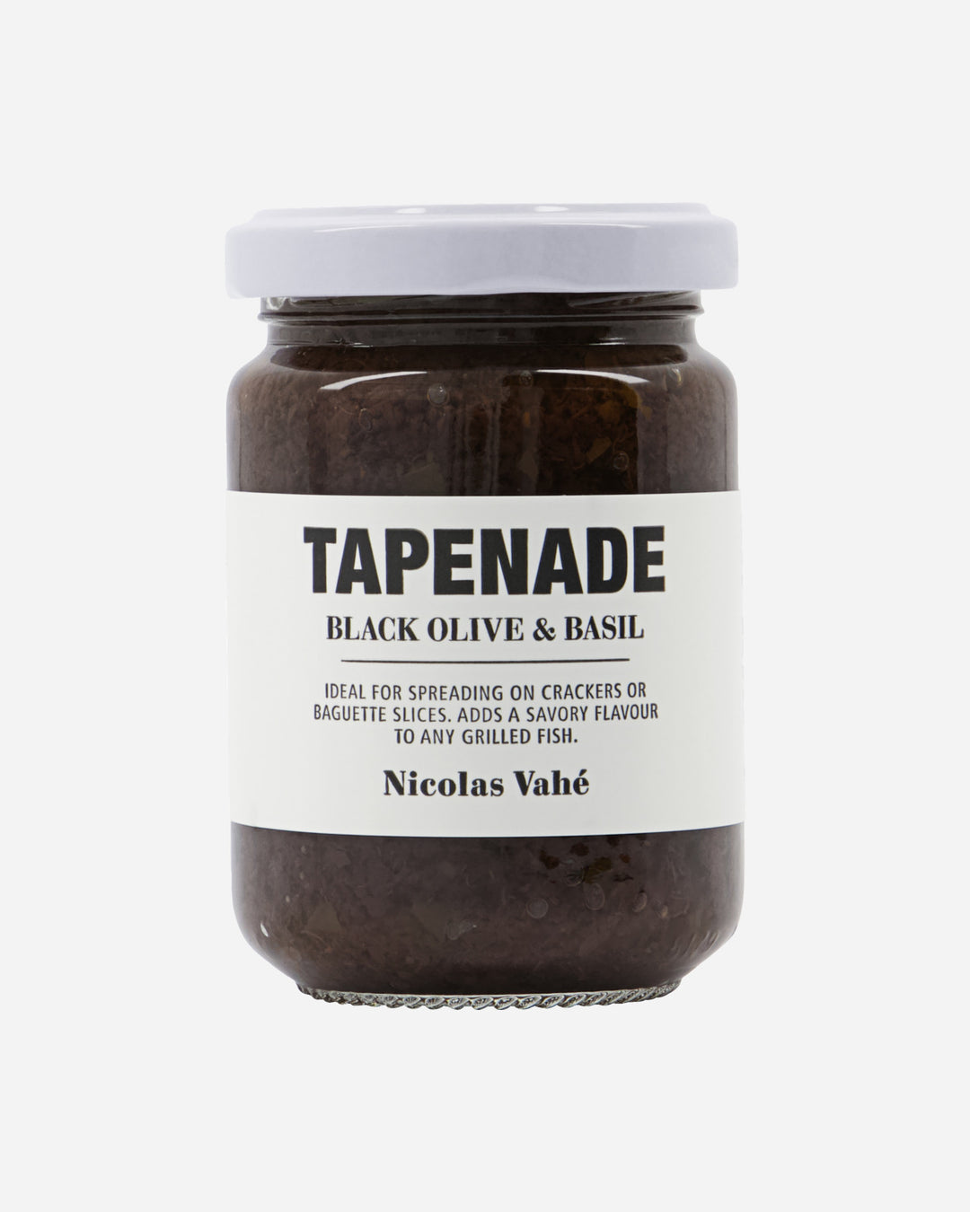 Produktbillede af Nicolas Vahé Tapenade Black Olive & Basil i premium kvalitet
