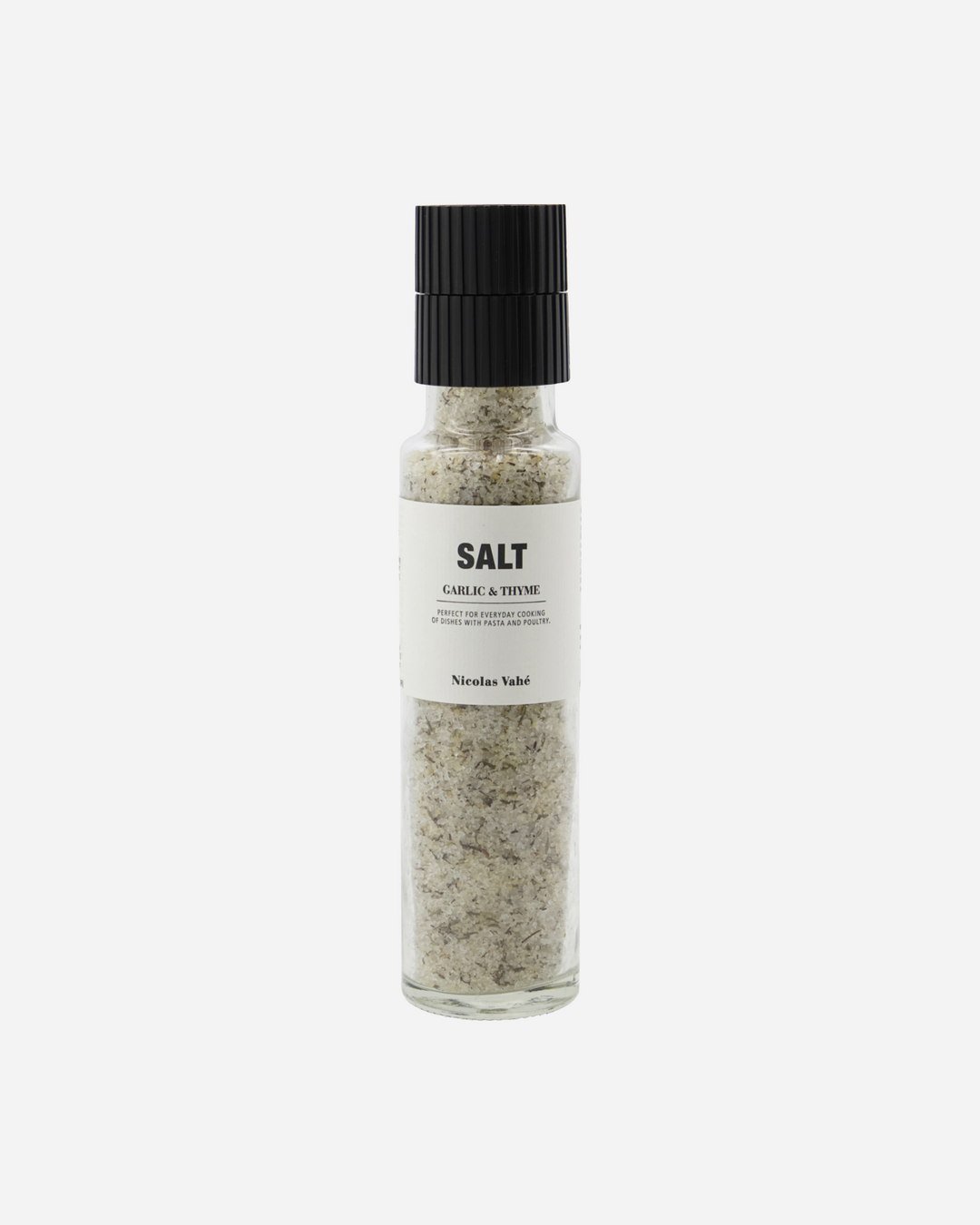 Produktbillede af Nicolas Vahé Salt med Hvidløg og Timian i premium kvalitet