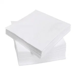 Frokostserviet 33x33cm Hvid 100 Stk.