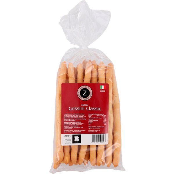 Produktbillede af Rustik Grissini Classic 250g Zelected på tilbud i premium kvalitet