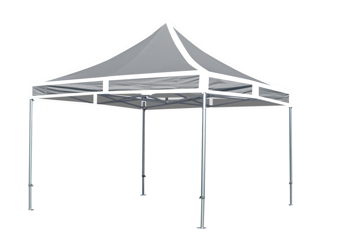 Produktbillede af StandUp Tagdug 4x4m Panorama Hvid på tilbud
