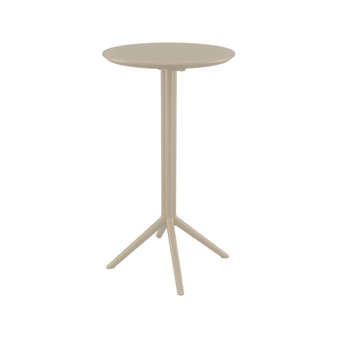 Sky barbord m/vip Ø60cm Taupe