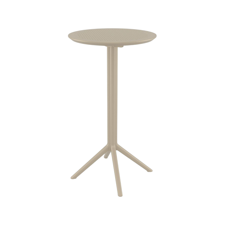Sky barbord m/vip Ø60cm Taupe
