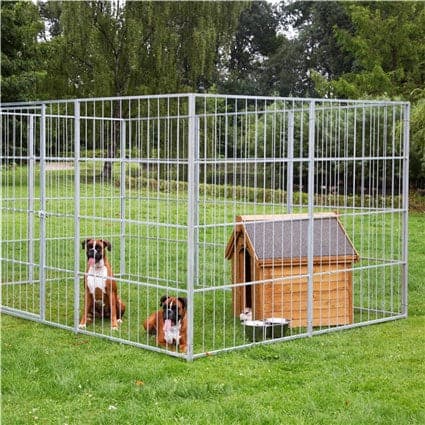 Hortus - Hundegård stor model (9 sidemoduler + 1 lågemodul) ❤ Stort online udvalg i Hortus ❤ Billig fragt og hurtig levering 2 - 5 hverdage - Varenummer: BGH-42438317900028 / Ean: &
