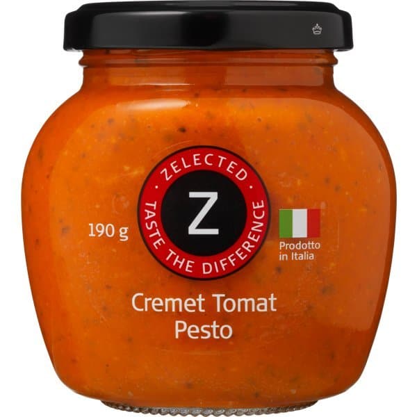 Cremet Tomat Pesto 190g Zelected ❤ Kæmpe udvalg i Zelected ❤ Billig fragt og hurtig levering 2 - 5 hverdage - Varenummer: BAR-693498 / Ean: '5708229102905 på lager - Udsalg på Delikatesser Tapas Pesto Spar op til 54% - Over 454 kendte brands på udsalg