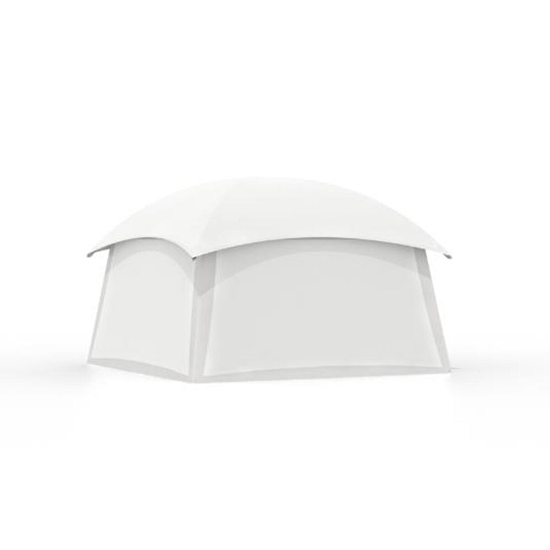 Produktbillede af LOUNGER L lukket side hvid på tilbud