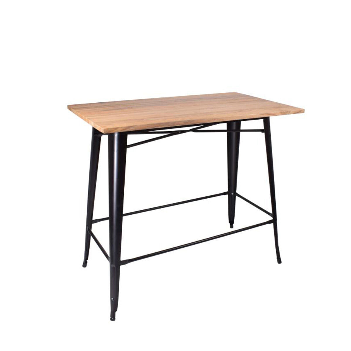 Produktbillede af Hamburg ståbord 120x70cm Elm-sort på tilbud