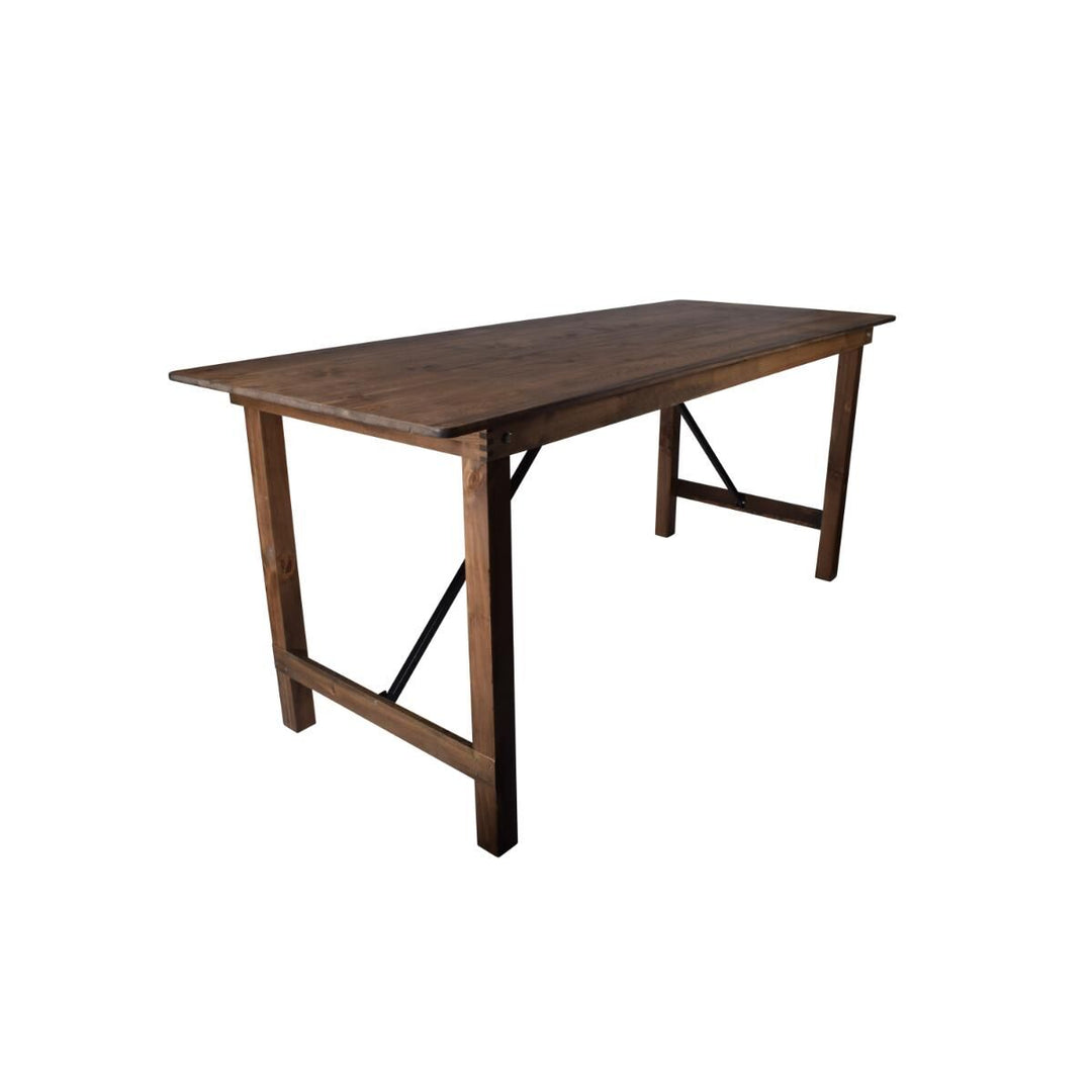 Produktbillede af Country Barbord 255x102cm på tilbud