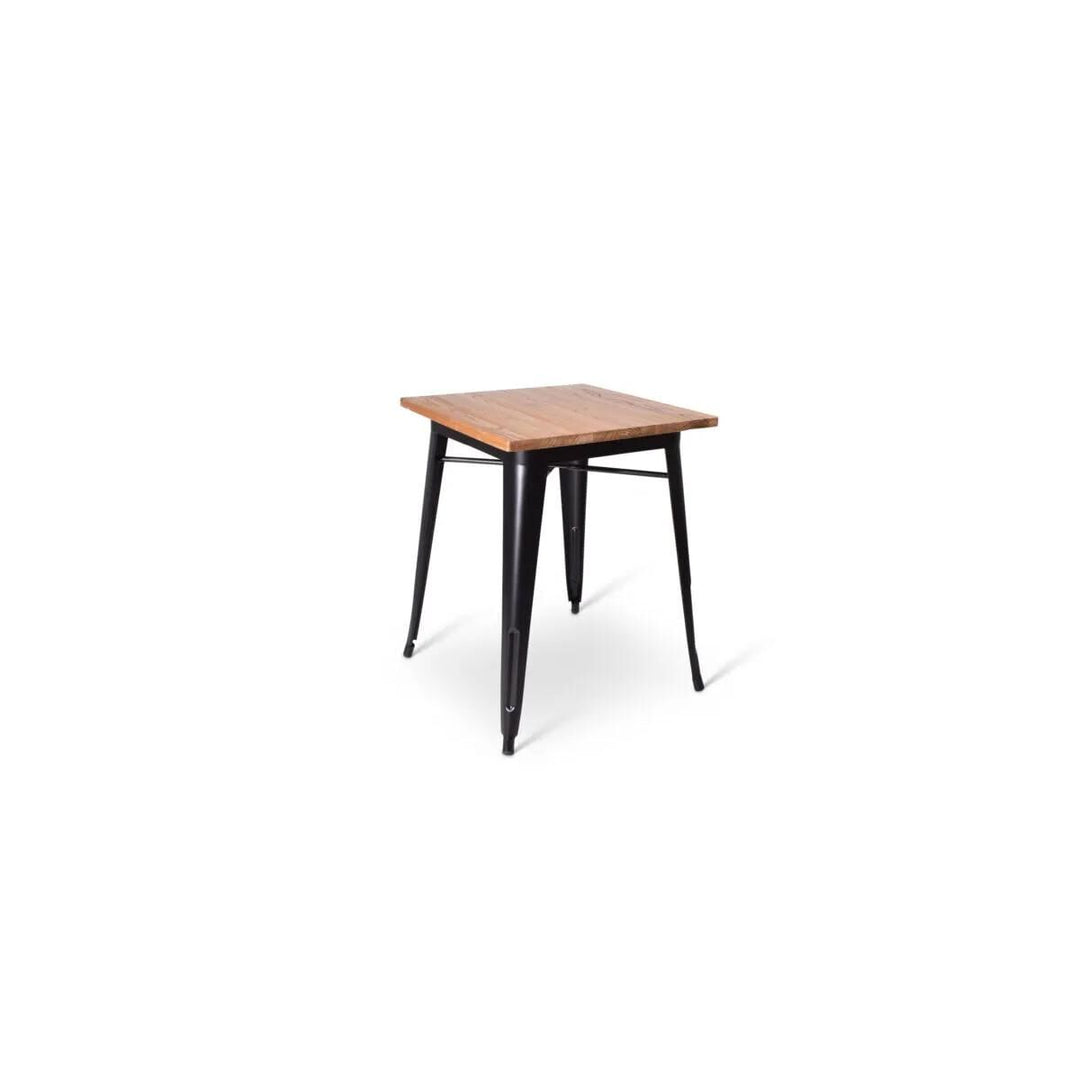 Produktbillede af Hamburg bord 70x70 cm Elm-sort på tilbud