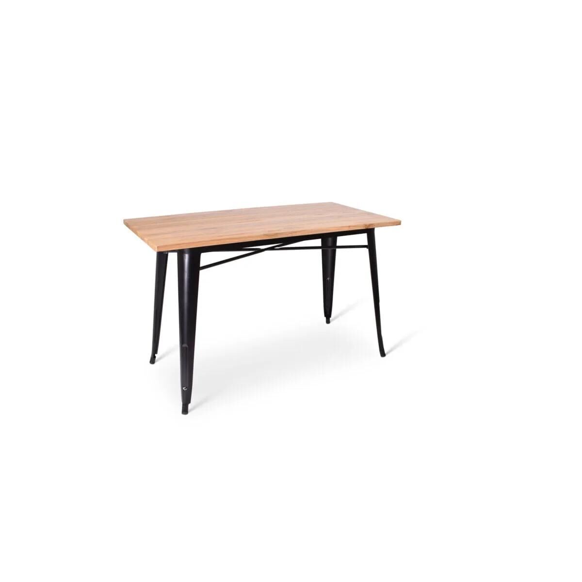 Produktbillede af Hamburg bord 120x70 cm Elm-sort på tilbud