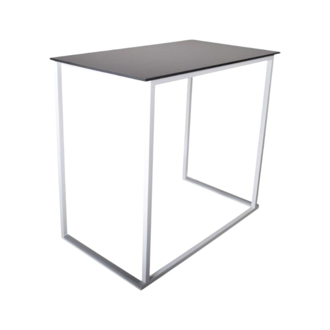 Produktbillede af Square Ståbord 120x70cm Hvid-sort på tilbud